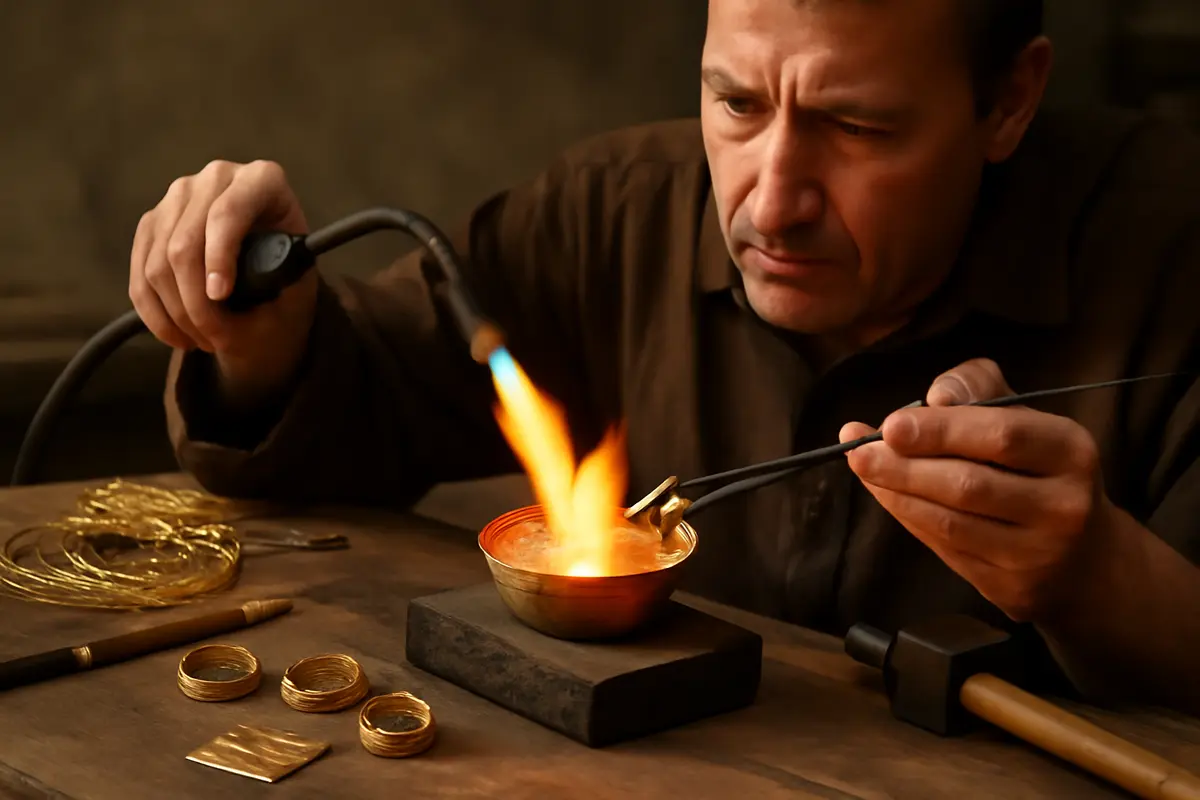 Quali sono le tecniche tradizionali usate nella lavorazione dell’oro? Metodo e fascino senza tempo