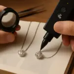 Collana punto luce vero o sintetico: tutti i modi per distinguerli facilmente