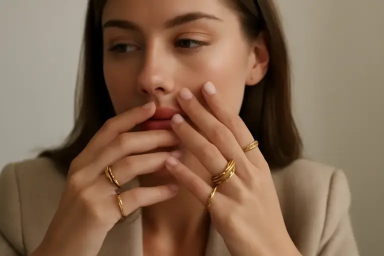 Come indossare più anelli insieme senza esagerare? Segui la regola di stile degli stylist