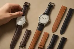 Orologi di lusso e cinturini in pelle: come scegliere la finitura più duratura
