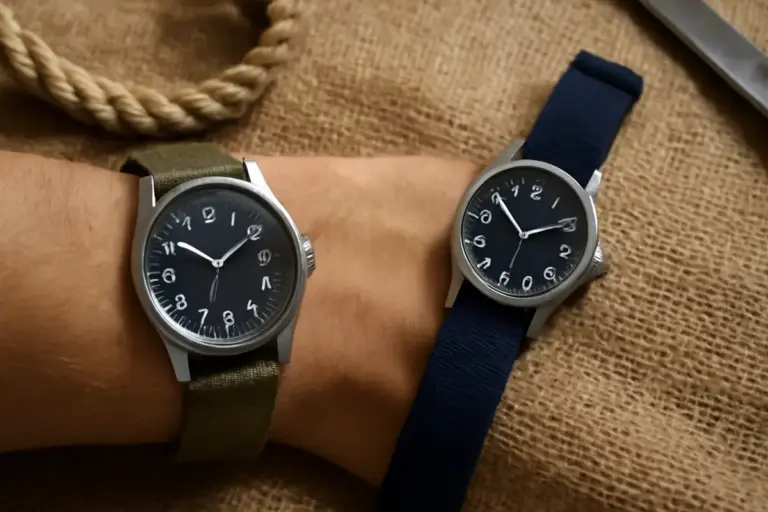 Orologi con cinturino in tessuto sono resistenti? I materiali che garantiscono comfort e durata