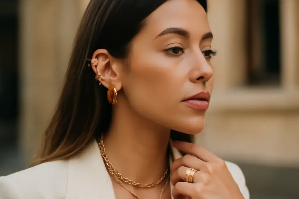 Piercing e gioielli: quali abbinamenti sono di tendenza secondo gli influencer