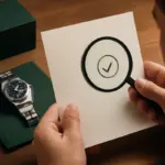 Cosa controllare nel certificato di garanzia di un orologio di lusso? La voce fondamentale che assicura autenticità