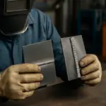Qual è la differenza tra una saldatura artigianale e una industriale? Il risultato che puoi riconoscere al tatto