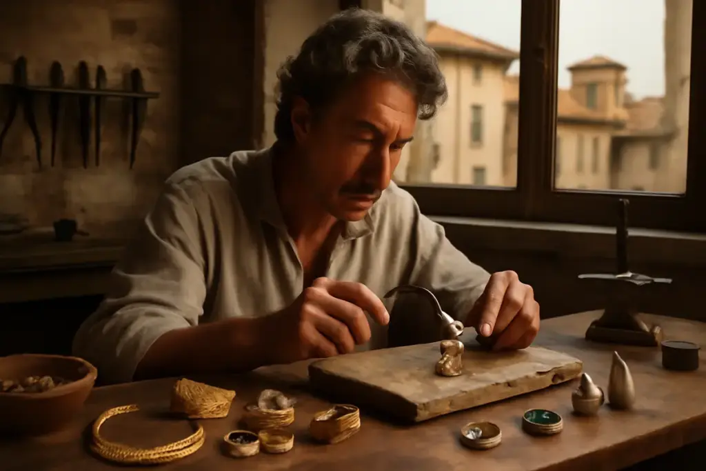 Gioielli artigianali toscani: la tradizione che trasforma ogni creazione in un pezzo unico